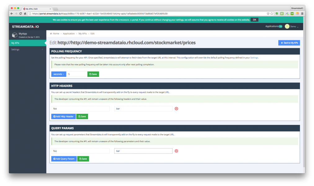 inject-query-params Streamdata.io