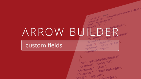 Arrow Builder Custom Fields