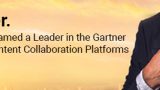 Feeling Super! Proud to be named a Leader in the Gartner Magic Quadrant for Content Collaboration