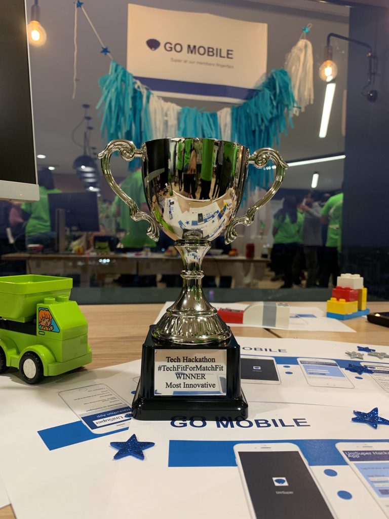 UniSuper Hackathon 2019–“Innovation and Collaboration as a competitive advantage”
