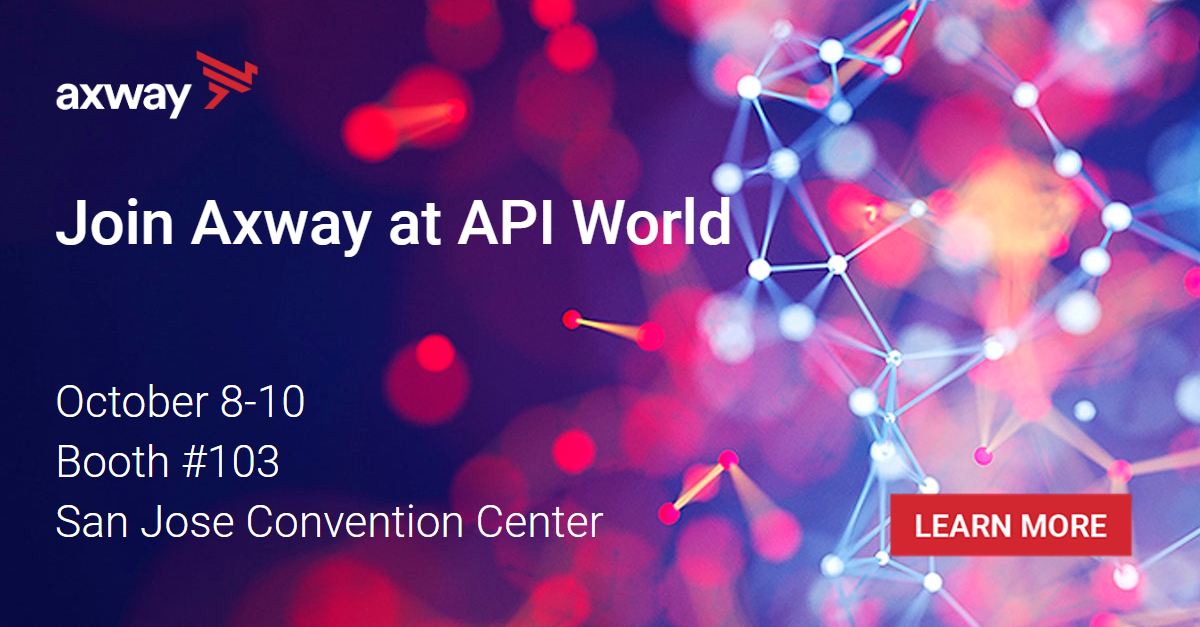Join Axway at API World 2019 in San Jose