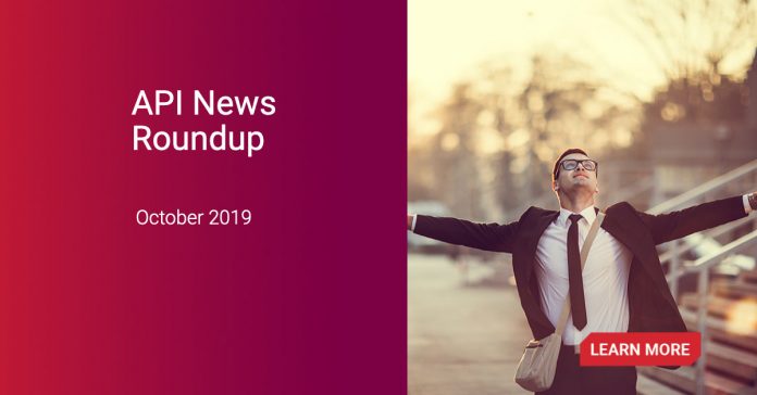 API News Roundup - October 2019