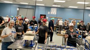Axwegians come together for a great cause: Feed My Starving Children