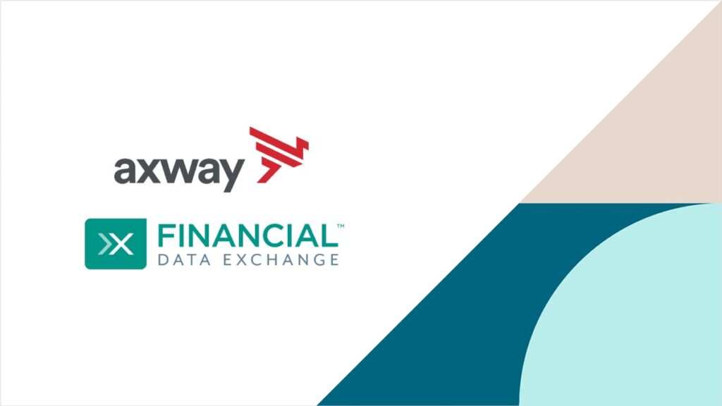 Axway logo and FDX logo