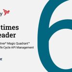 Sixth recognition in the 2021 Gartner® Magic Quadrant™ for Full Life Cycle API Management