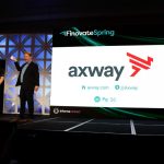 Eyal Sivan on finovate stage Spring 2022