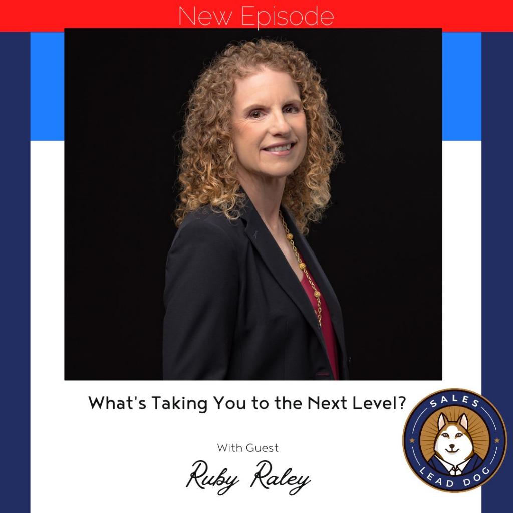 sales lead dog Ruby Raley