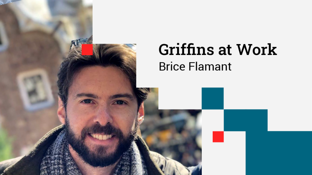Griffins at Work Brice Flamant, Senior Director for the Site Reliability Engineering team at Axway