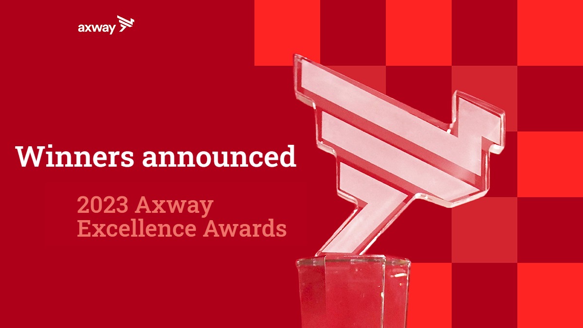 Congratulations to the winners of the Axway Excellence Awards!