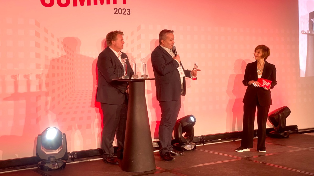 Equinor Transformation Excellence Award Axway Summit 2023