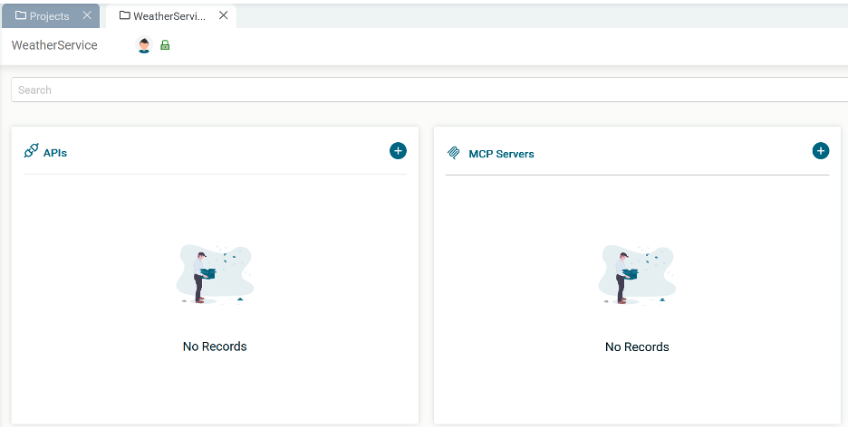 A screenshot of an interface to create an MCP server from Axway's Amplify Fusion