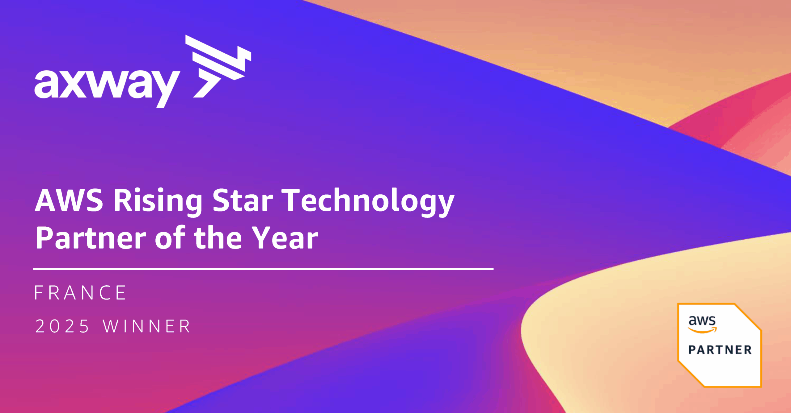 Axway - Rising star tech partner of the year 2025