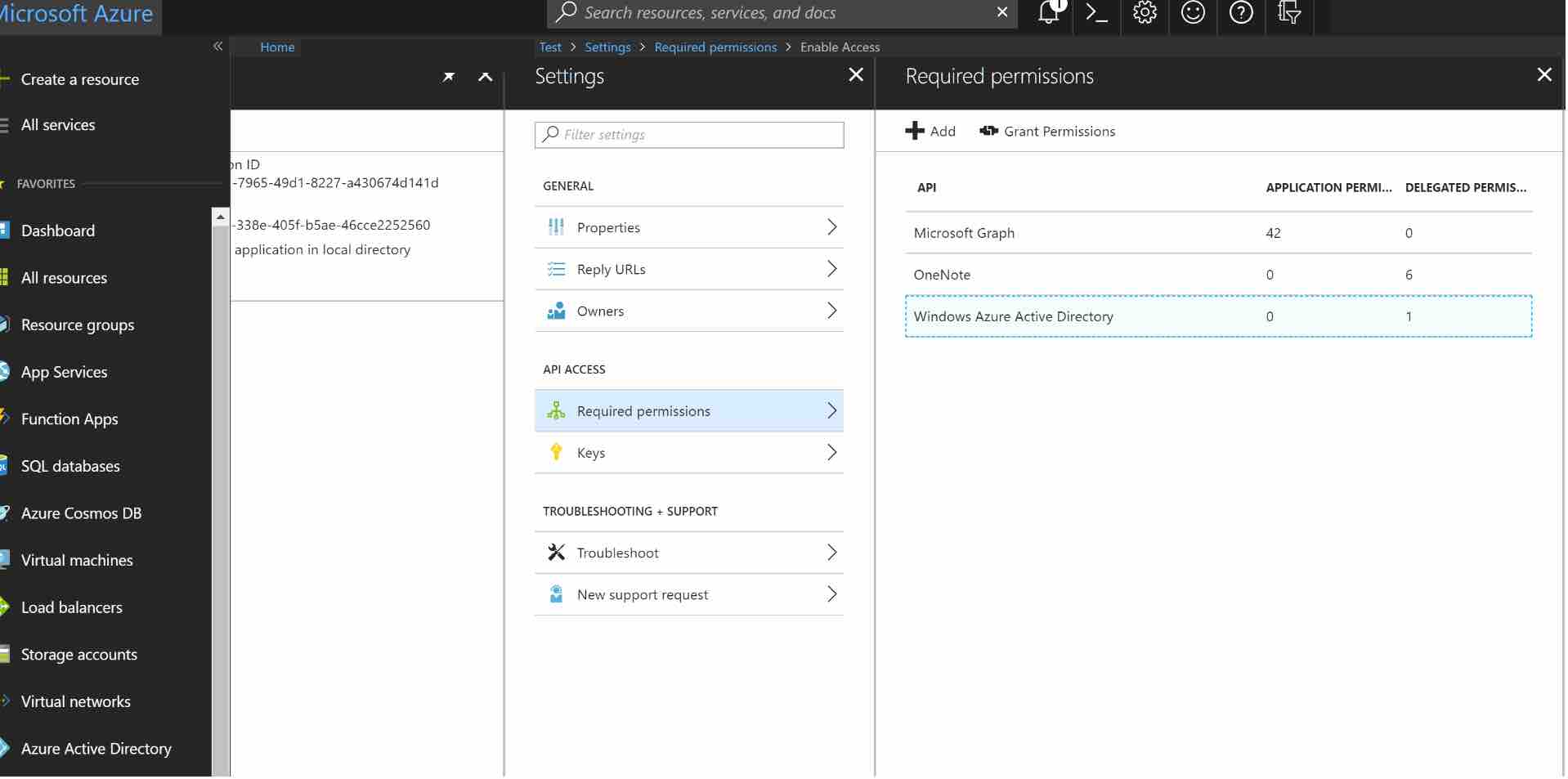 click on Windows Azure Active Directory